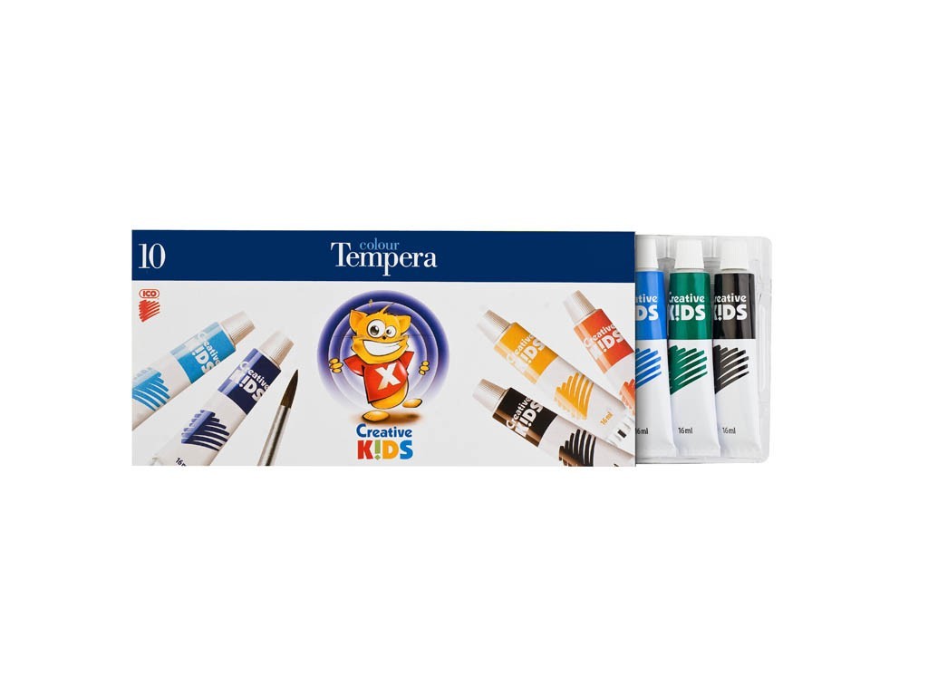 Tempera Creative Kids 10 culori/set
