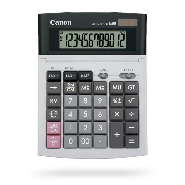 Calculator de birou Canon WS-1210THB