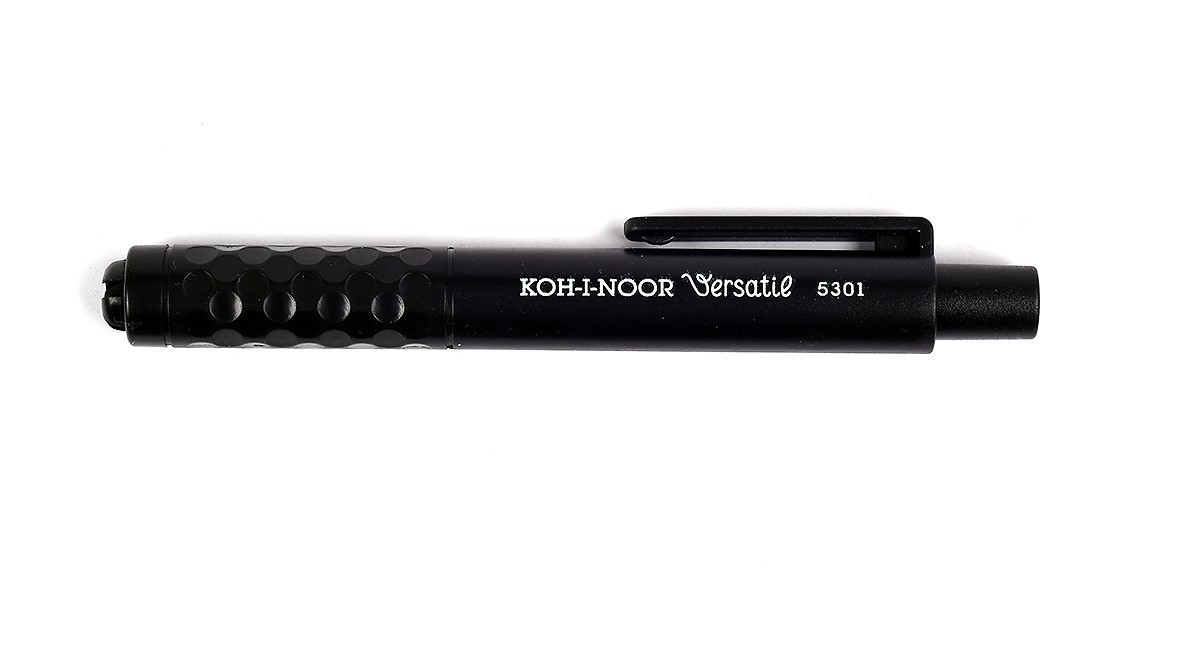Creion mecanic 5,6 mm din plastic KOH-I-NOOR, negru
