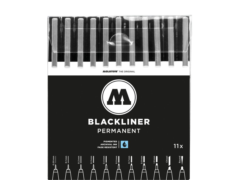 Blackliner Complete Set MOLOTOW
