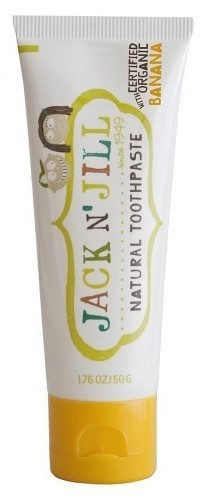 Pasta de dinti naturala pentru copii, aroma de banane - Jack n' Jill