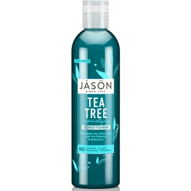 Balsam de par tratament cu tea tree, pentru scalp iritat, 227g, Jason
