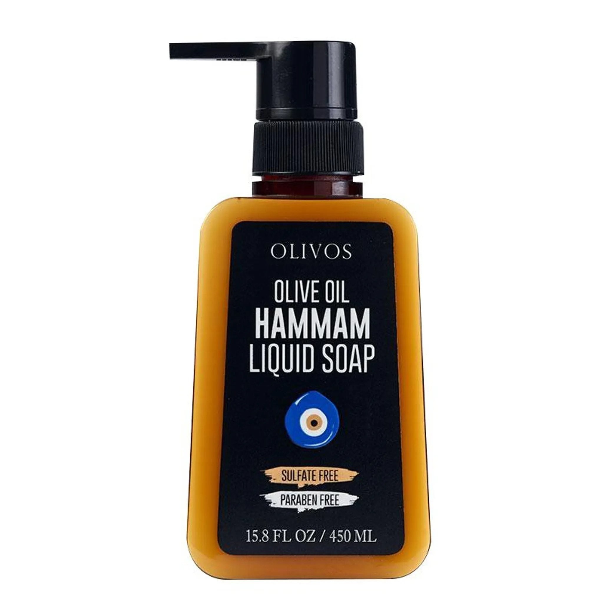 Sapun lichid cu ulei de masline, Hammam - reteta originala Olivos, 450 ml