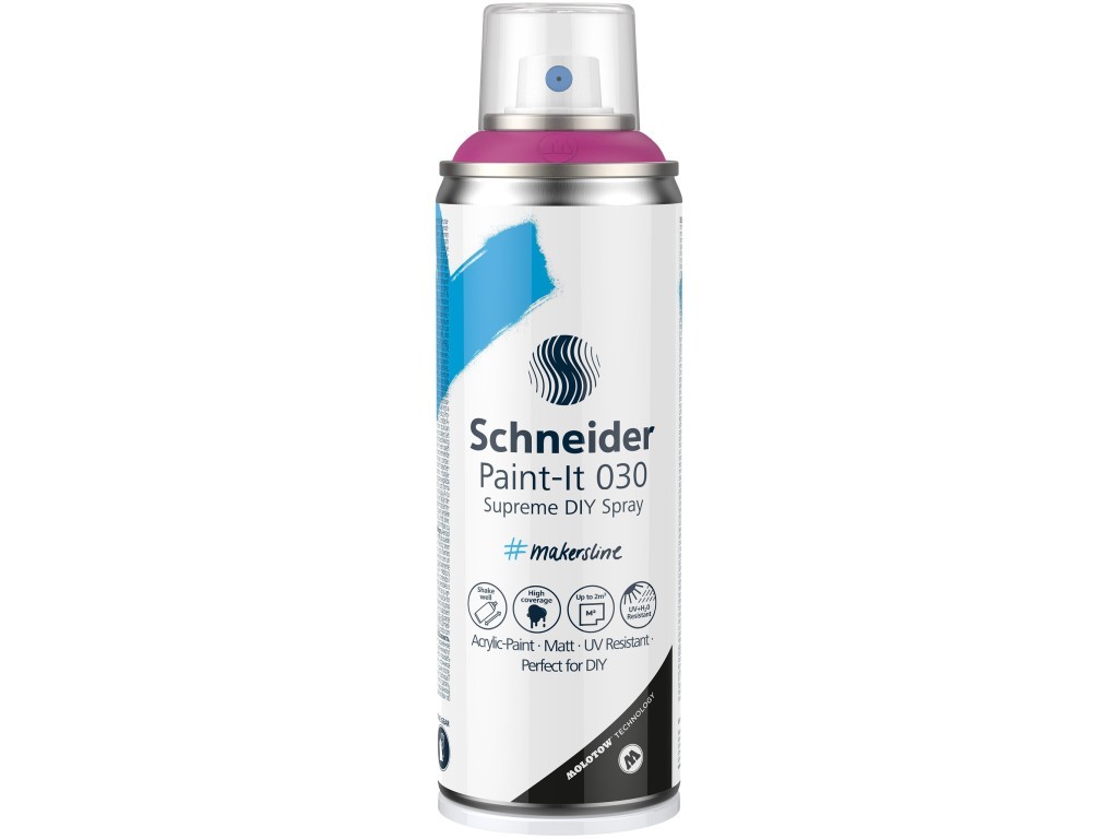 Spray cu vopsea Schneider Supreme DIY Paint-It 030, violet