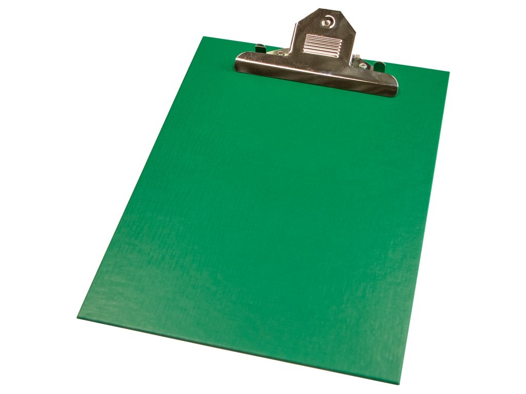 Clipboard simplu heavy duty, verde