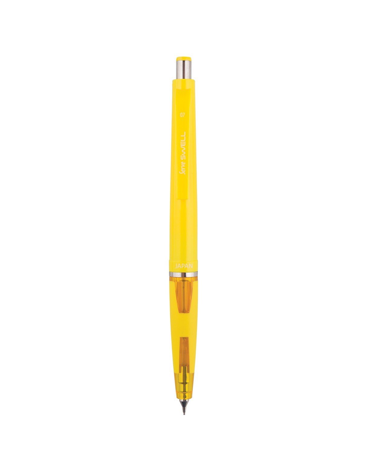 Creion mecanic SERVE SWELL SCHOOL 0,7mm, galben