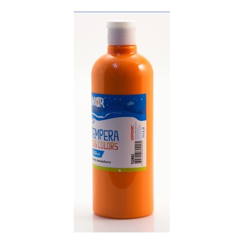 Tempera Junior 500 ml, portocaliu