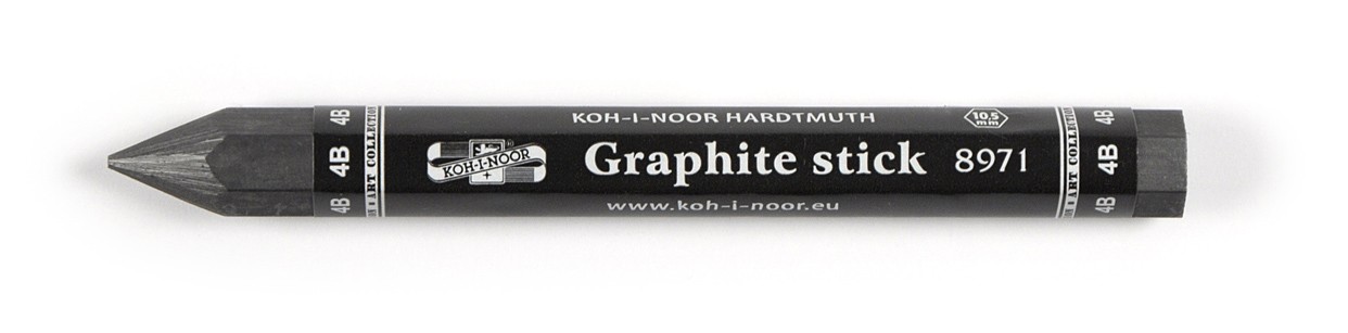 Creion KOH-I-NOOR JUMBO grafit fara lemn, duritate 4B