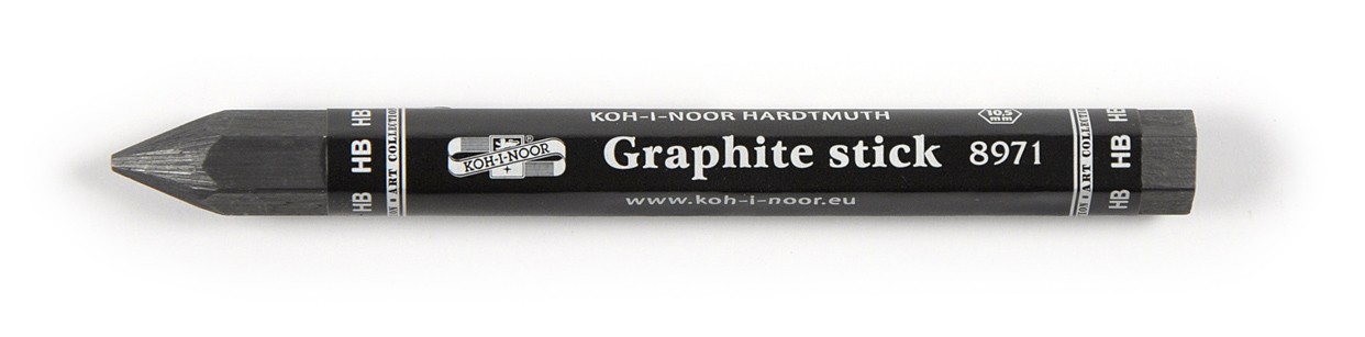 Creion KOH-I-NOOR JUMBO grafit fara lemn, duritate HB