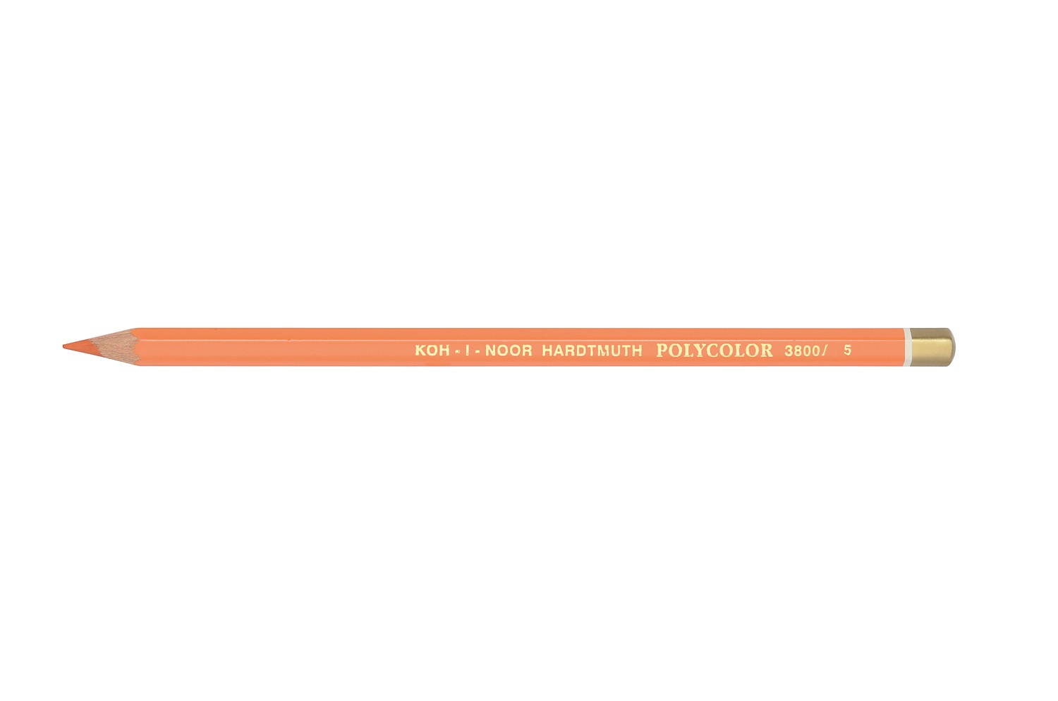 Creion colorat KOH-I-NOOR Polycolor, orange-rosu