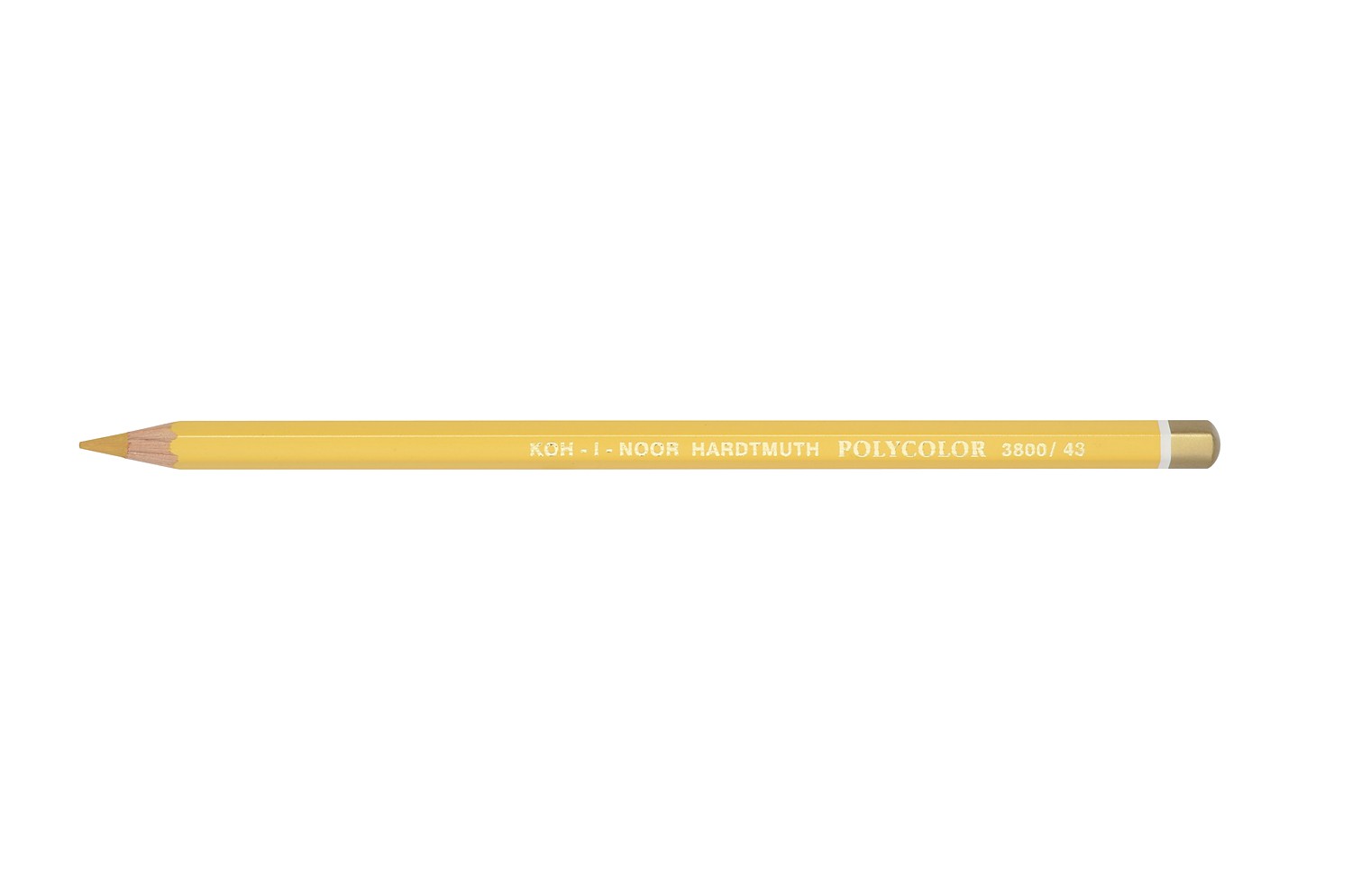 Creion colorat KOH-I-NOOR Polycolor, galben Napoli deschis