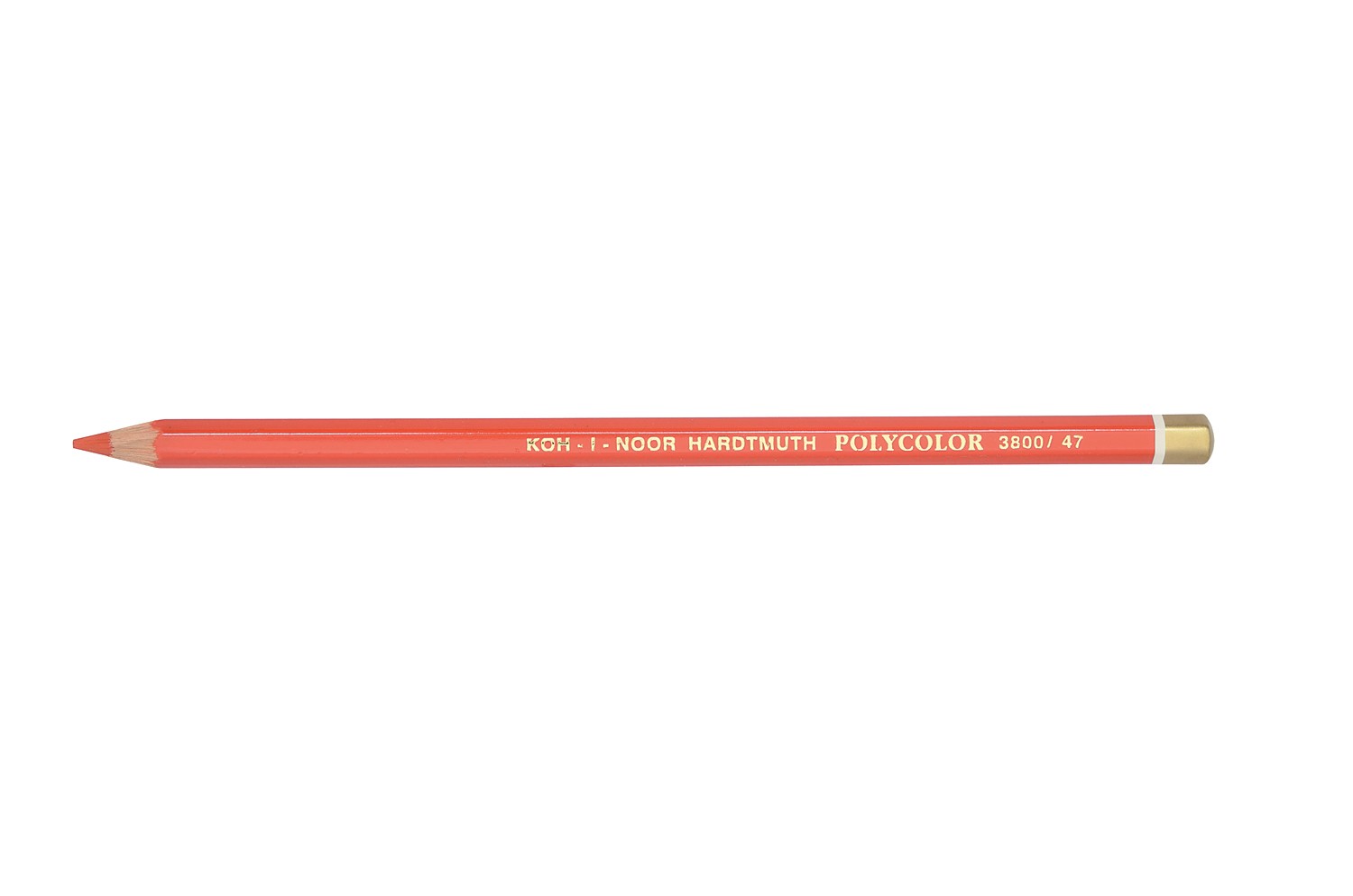 Creion colorat KOH-I-NOOR Polycolor, rosu Scarlet