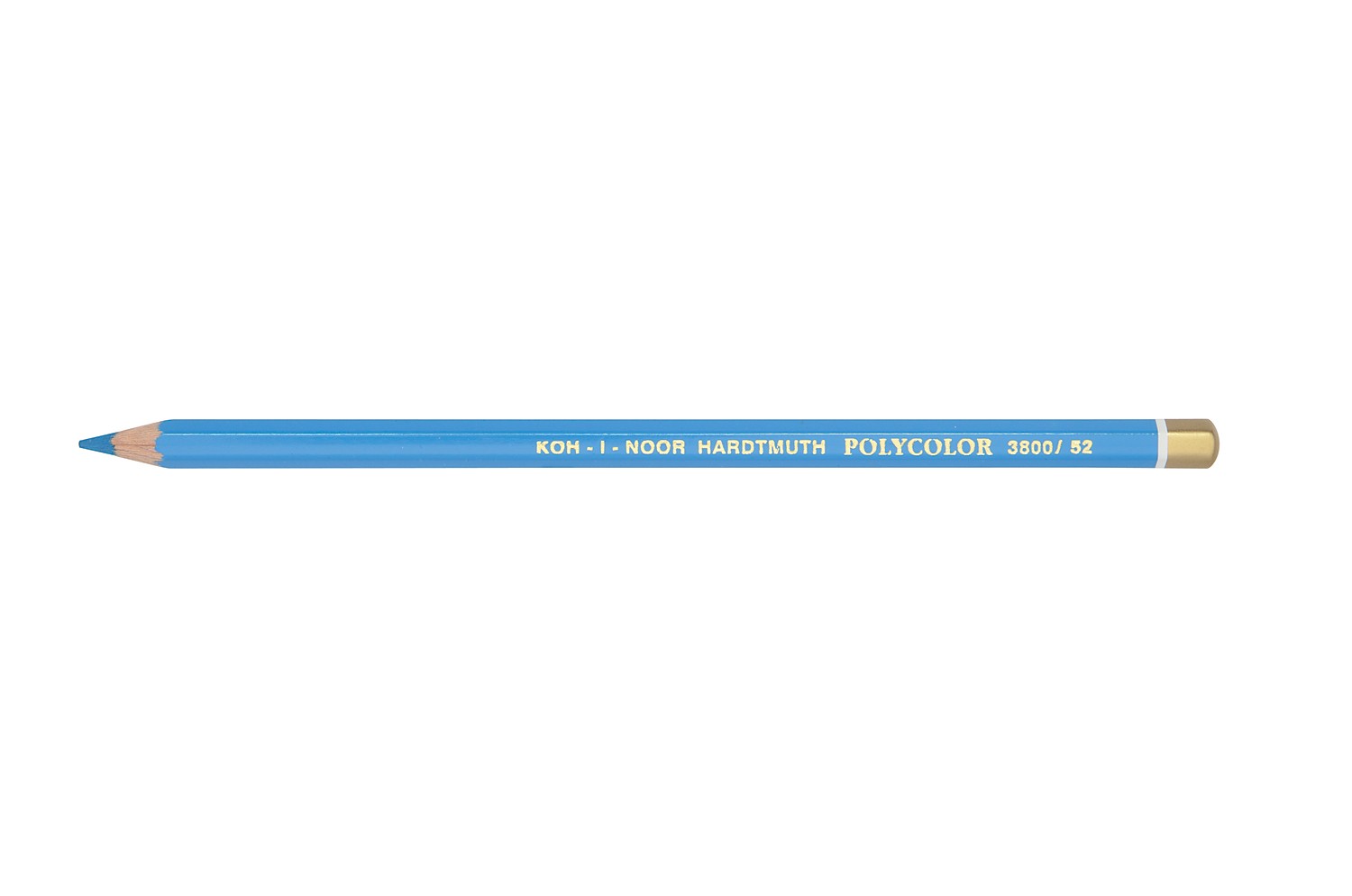 Creion colorat KOH-I-NOOR Polycolor, albastru azur