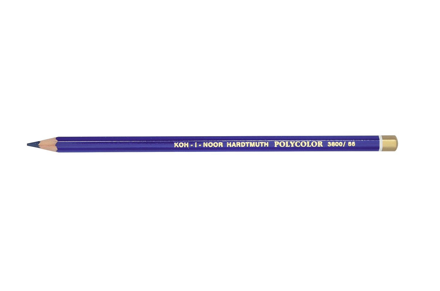 Creion colorat KOH-I-NOOR Polycolor, albastru permanent
