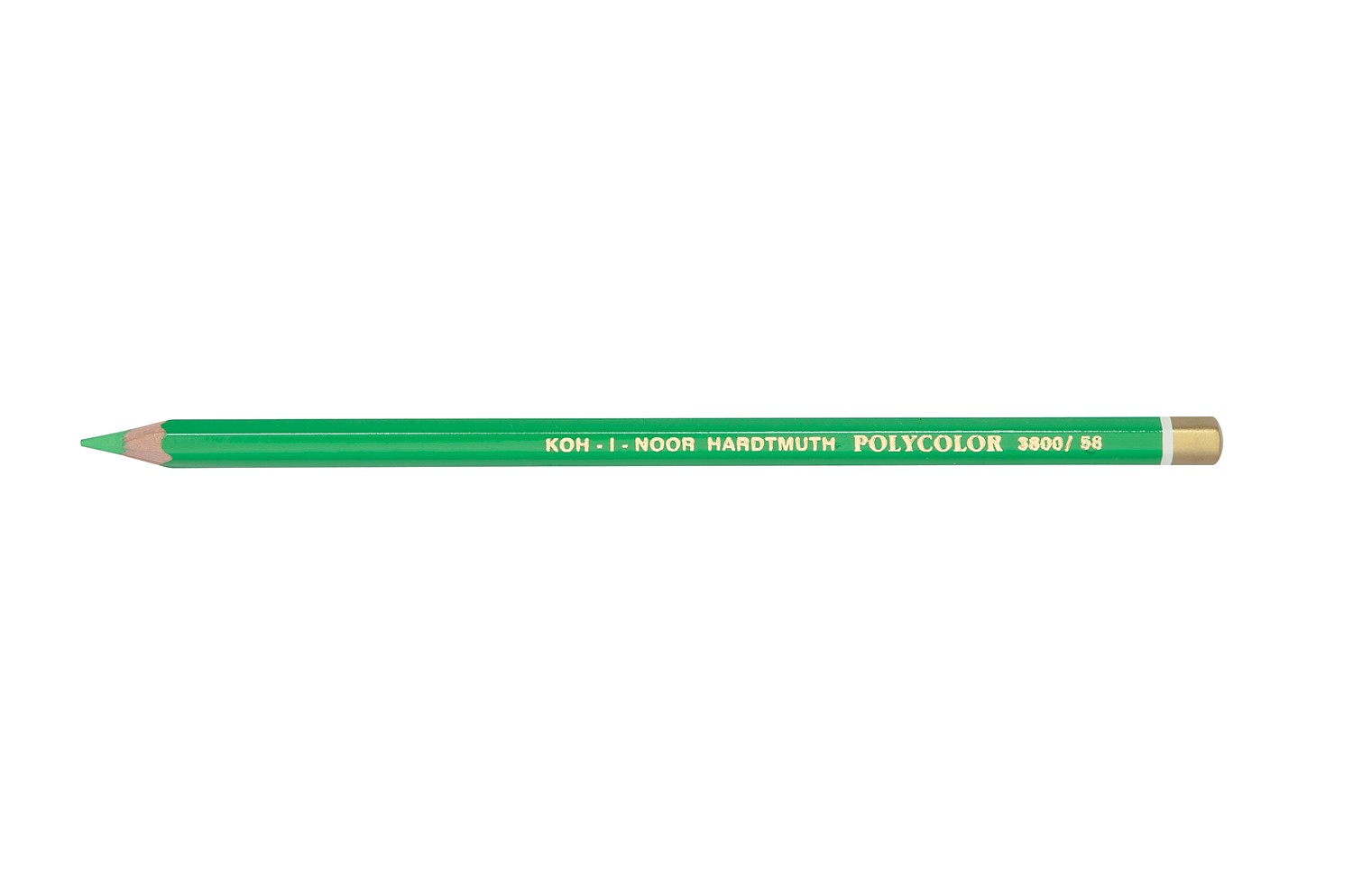 Creion colorat KOH-I-NOOR Polycolor, verde deschis