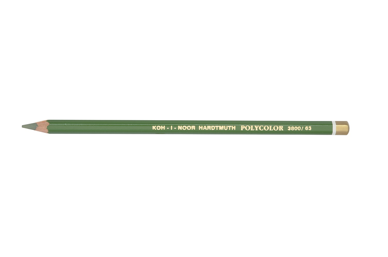 Creion colorat KOH-I-NOOR Polycolor, verde oliv deschis