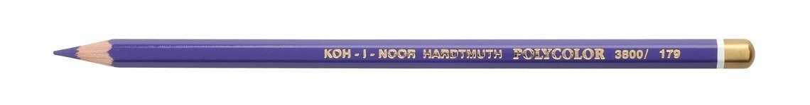 Creion colorat KOH-I-NOOR Polycolor, violet albastrui 2