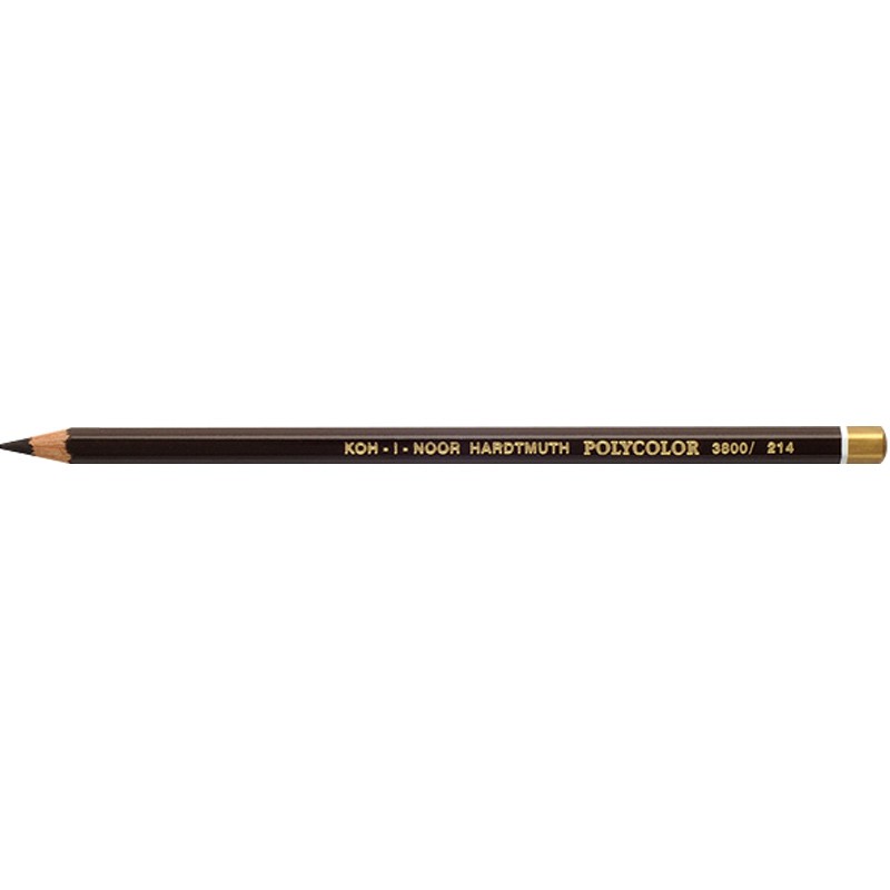Creion colorat KOH-I-NOOR Polycolor, maro pamant inchis