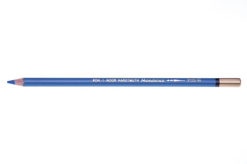 Creion colorat Mondeluz Aquarell KOH-I-NOOR, albastru margaritar