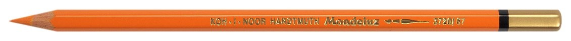 Creion colorat Mondeluz Aquarell KOH-I-NOOR, orange cadmium