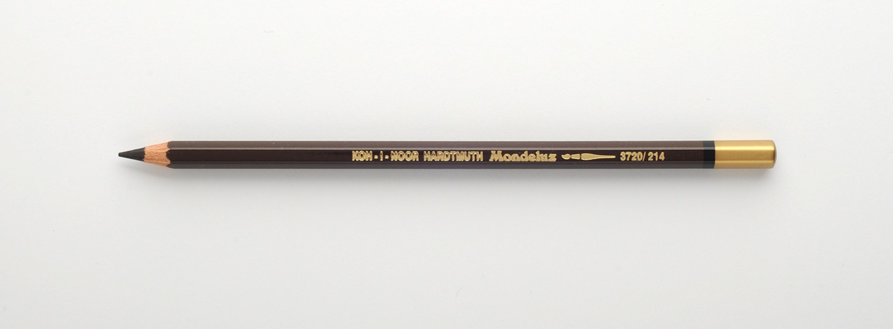 Creion colorat Mondeluz Aquarell KOH-I-NOOR, maron pamant inchis