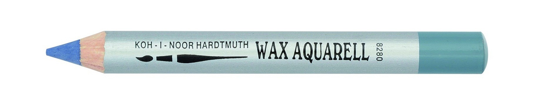 Creion colorat cerat Wax Aquarell KOH-I-NOOR, gri deschis