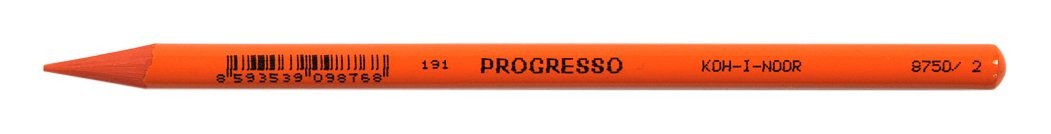 Creion colorat fara lemn KOH-I-NOOR PROGRESSO, portocaliu