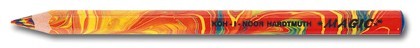 Creion colorat cu mina in 3 culori KOH-I-NOOR MAGIC JUMBO ORIGINAL
