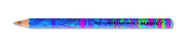Creion colorat cu mina in 3 culori KOH-I-NOOR MAGIC JUMBO TROPICAL