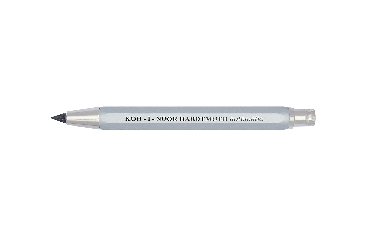 Creion mecanic metalic 5,6 mm KOH-I-NOOR AUTOMATIC, argintiu
