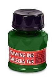 Tus desen pentru artisti KOH-I-NOOR, 20 g, verde permanent