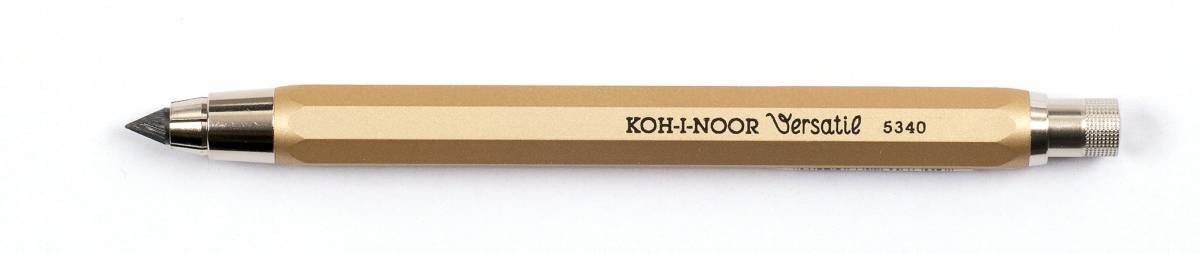 Creion mecanic metalic 5,6 mm KOH-I-NOOR, auriu