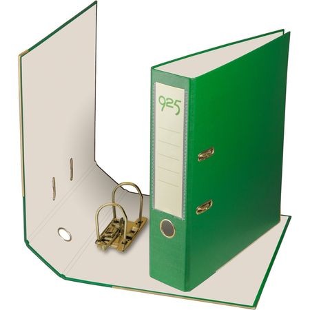 Biblioraft A4, PP, 75 mm, verde