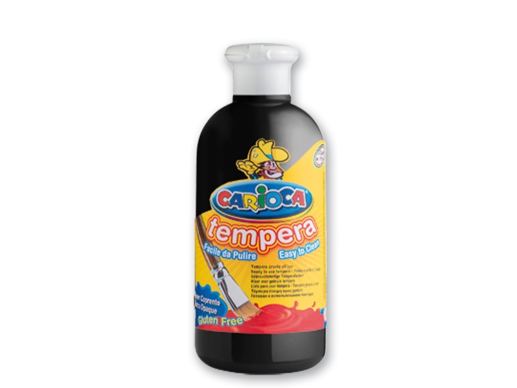 Tempera Carioca Ready, 500 ml, negru