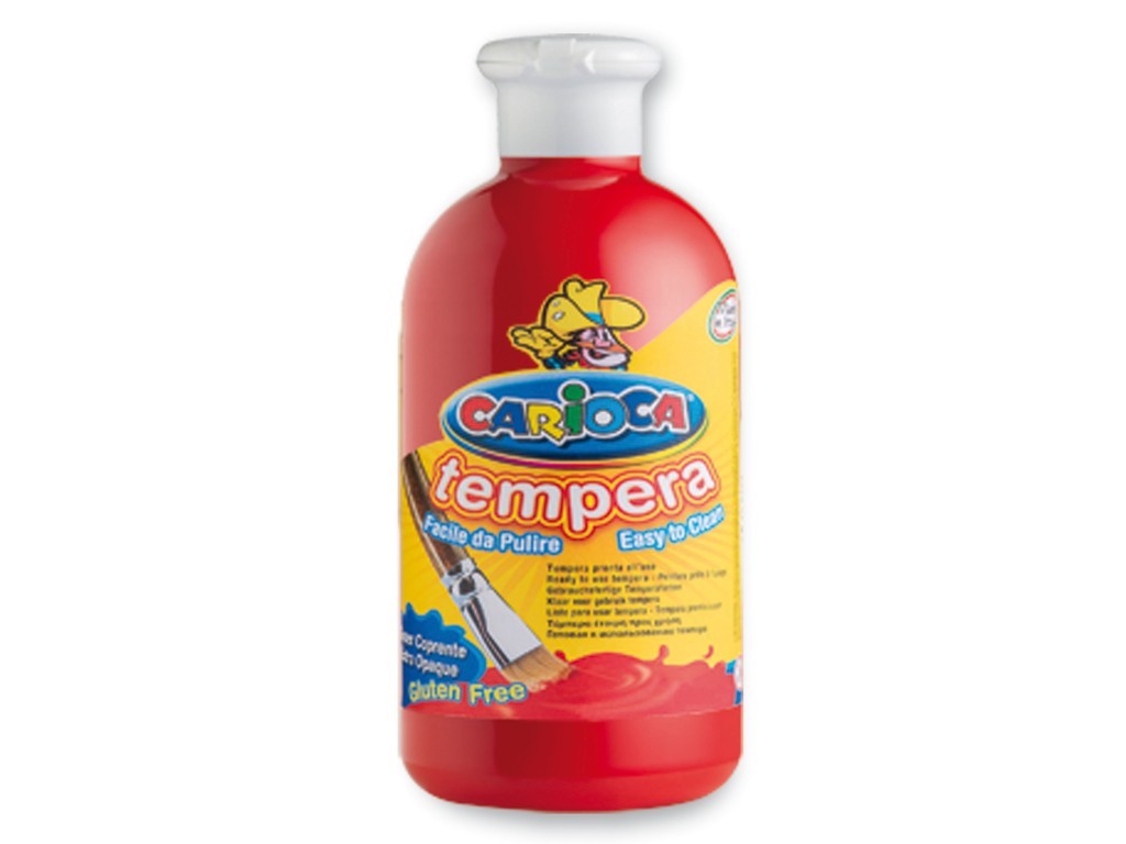 Tempera Carioca Ready, 500 ml, rosu