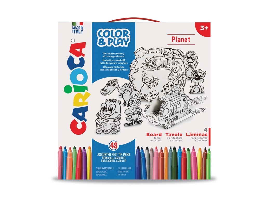 Set creativ Color & Play Carioca Planet