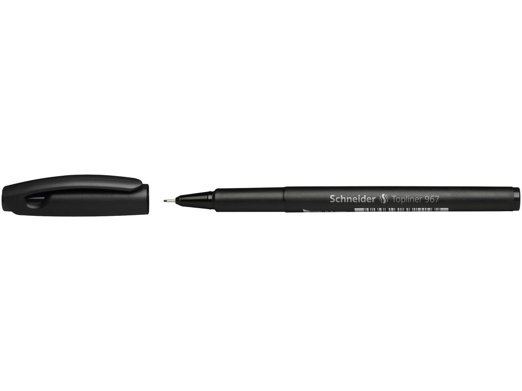 Liner SCHNEIDER 967, varf fetru 0.4mm - negru