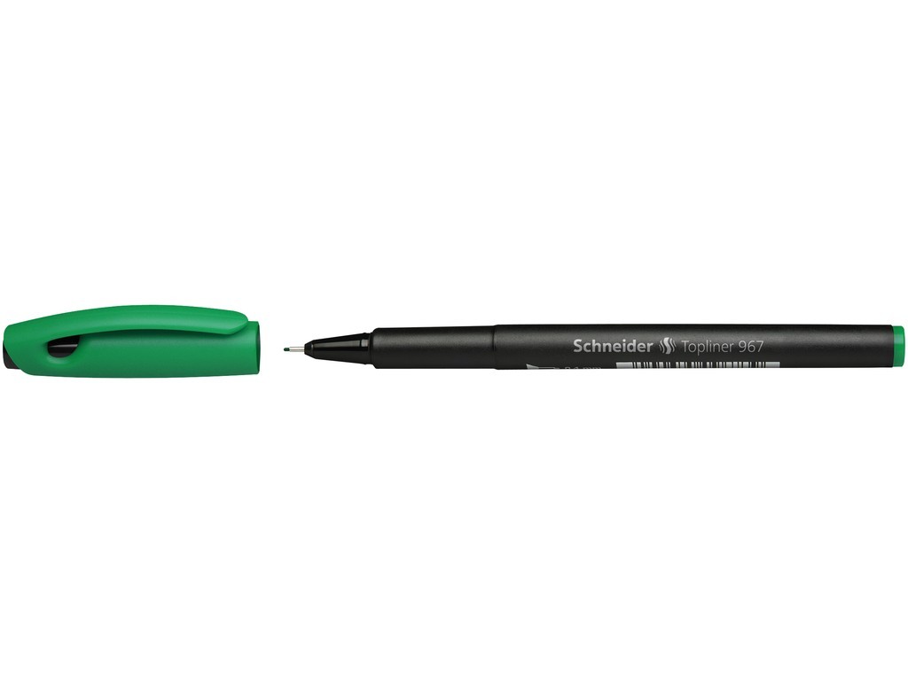 Liner SCHNEIDER 967, varf fetru 0.4mm - verde