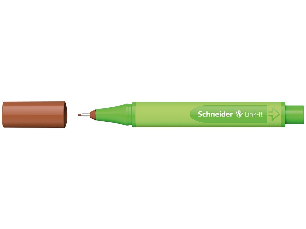 Liner Schneider Link-It 0,4 mm, castaniu