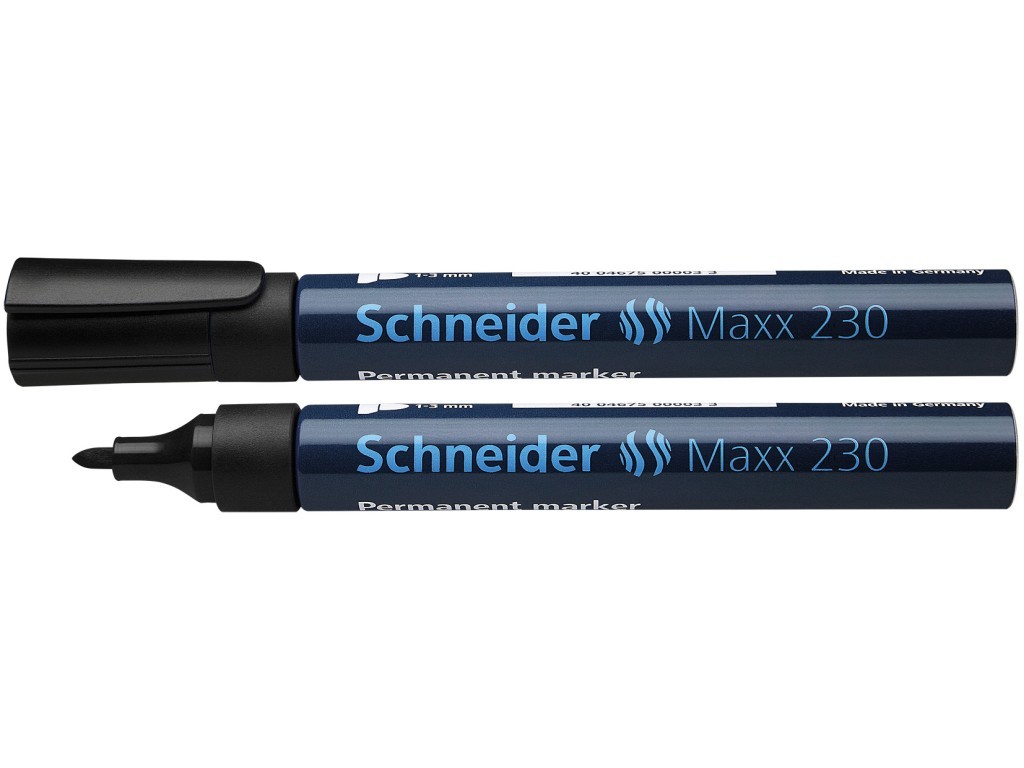 Marker permanent Schneider Maxx 230 - negru