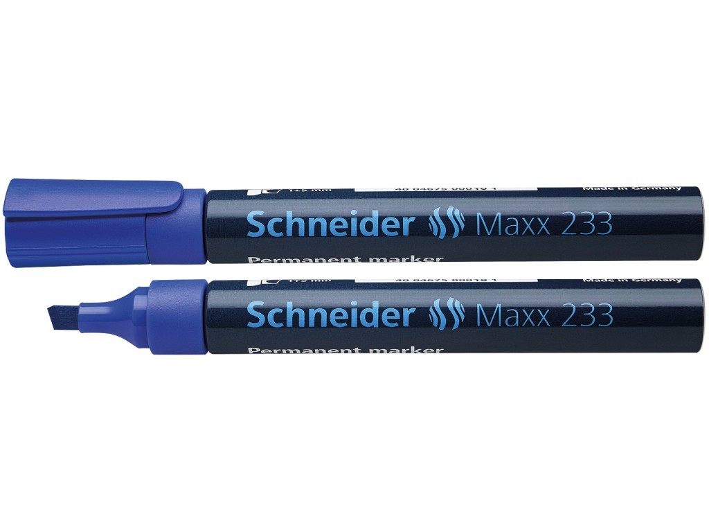 Marker permanent Schneider Maxx 233 - albastru