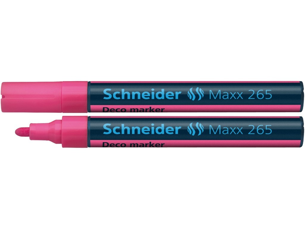 Marker cu creta lichida Schneider Maxx 265 - roz