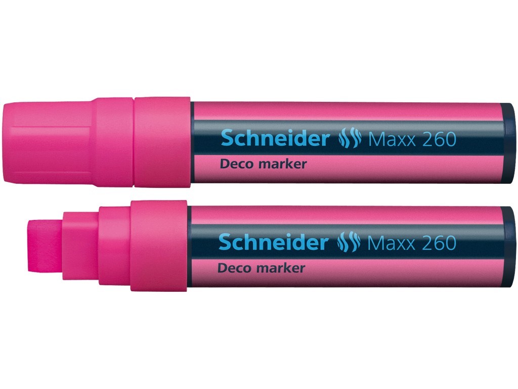 Marker cu creta lichida Schneider Maxx 260 - roz