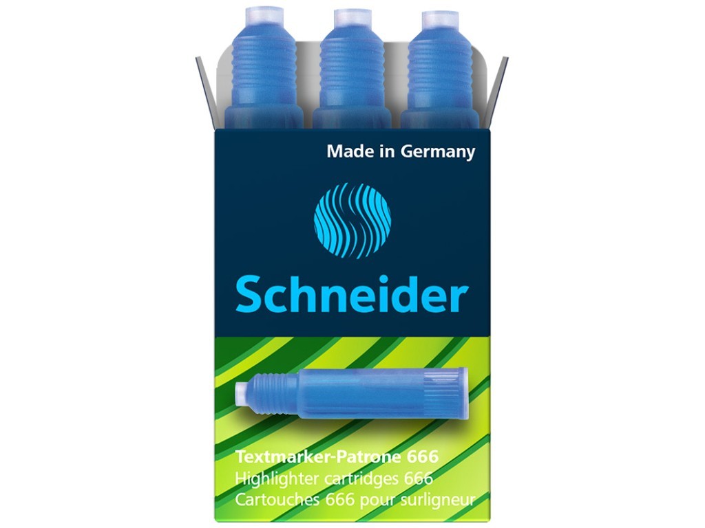 Rezerva Schneider Maxx Eco 666, 3 buc/set - albastru