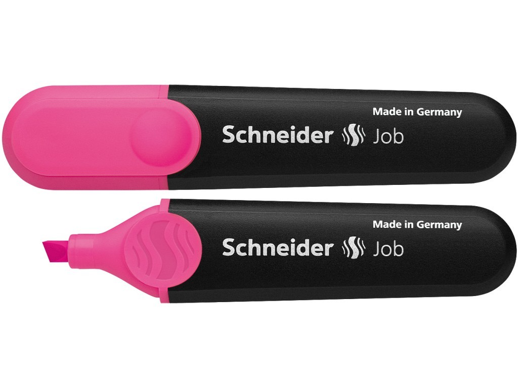 Textmarker SCHNEIDER Job, varf tesit 1-5mm - roz