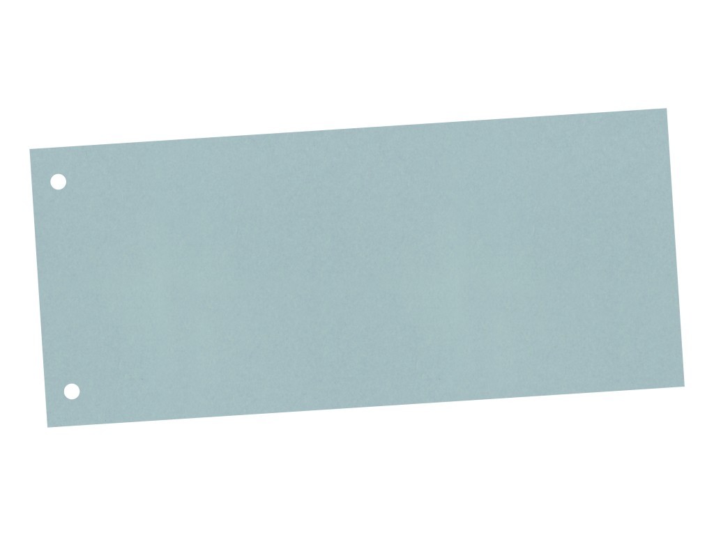 Separatoare carton pentru biblioraft, 160g/mp, 105 x 240 mm, 100 buc/set - albastru