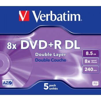 DVD+R VERBATIM 8.5 GB, 240...