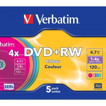 DVD+RW VERBATIM 4.7 GB, 120...