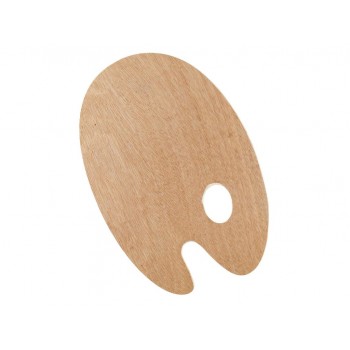 Paleta ovala din lemn Solo...