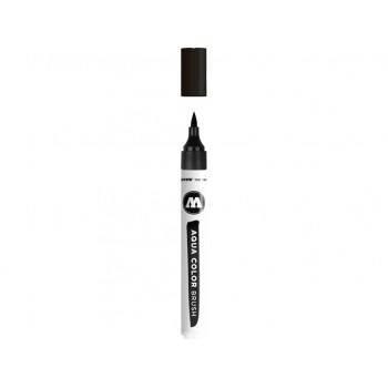 Marker Aqua Color Brush, negru